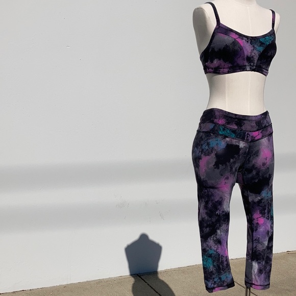 Lucy Tie Dye Matching Yoga Bra Top & Legging - Picture 5 of 15
